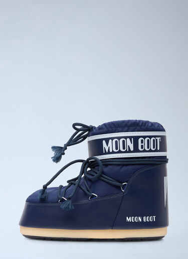 Moon Boot Icon 低帮尼龙靴 蓝色 mnb0358008