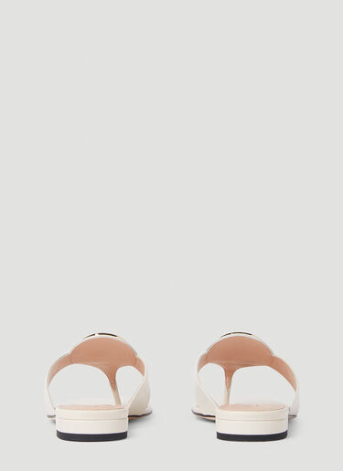 Blondie Sandals Gucci Blondie Sandals Cream guc0252107