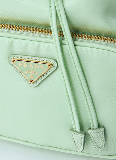 Prada Re-Nylon Bucket Bag Green pra0260039