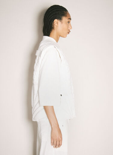 Moncler x Rick Owens Megapenta Flight Vest White mcs0358005