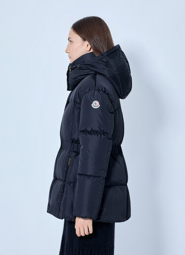 LN-CC® - Moncler: Agneux Hooded Short Down Jacket - Black Moncler Agneux Hooded Short Down Jacket Black mon0266038