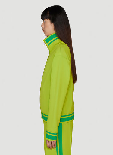 Bottega Veneta 正面拉链高性能运动衫 绿 bov0247017
