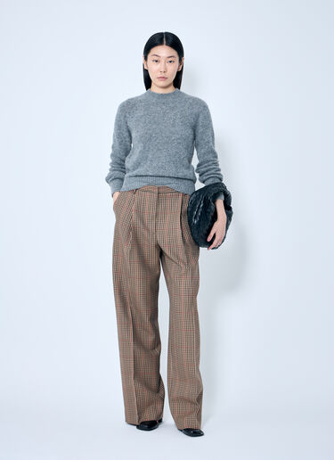 Dries Van Noten Texas Wool-Blend Sweater Grey dvn0258025
