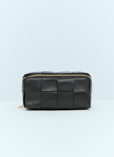 Bottega Veneta イントレチャートポーチ ブラック bov0255067