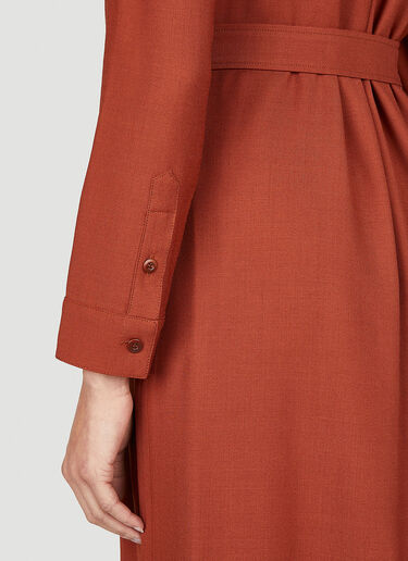A.P.C. Gwyneth Dress Burgundy apc0251006
