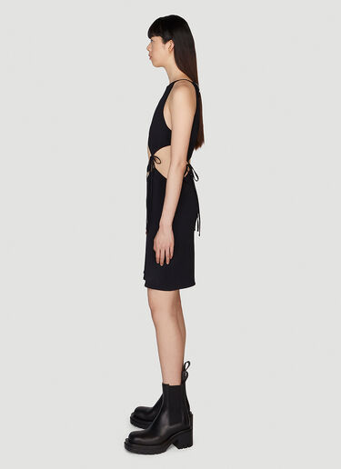 Bottega Veneta Cut-Out Jersey Dress Black bov0247001
