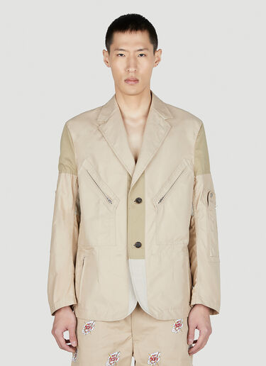 Junya Watanabe Patchwork Blazer Beige jwn0152006