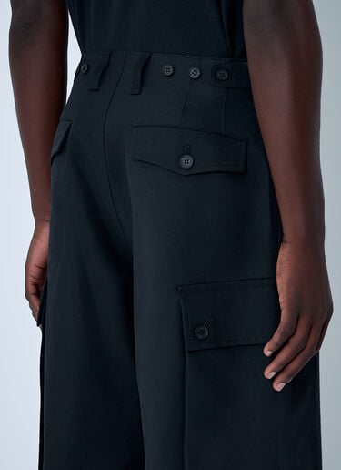 Wide-Leg Pocket Pants Comme des Garçons Homme Wide-Leg Pocket Pants Black cdh0162001