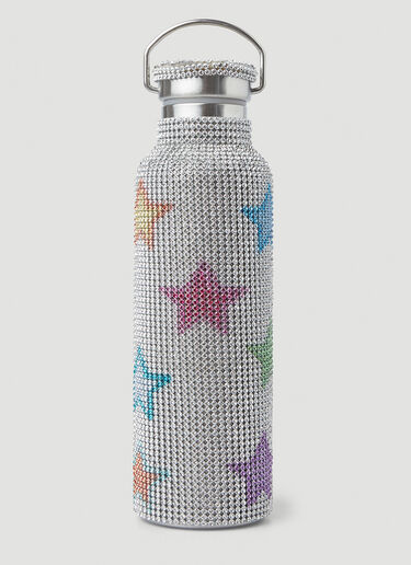 Collina Strada Rhinestone Star Water Bottle Silver cst0249001