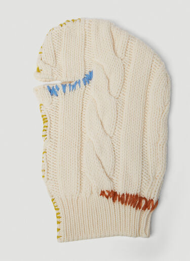 Tack Stitch Balaclava Marni Tack Stitch Balaclava Cream mni0150011