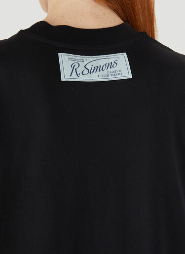 Raf Simons Resilencer Contrast Sleeve T-Shirt Black raf0248001