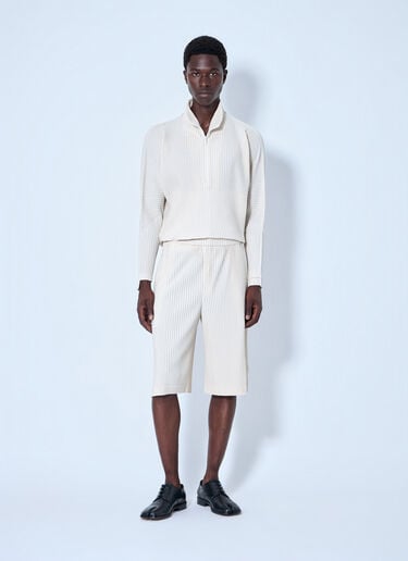 Homme Plissé Issey Miyake Pleated Shorts Beige hmp0164010