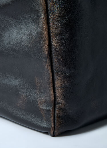 Leather Logo Motif Tote Bag Miu Miu Leather Logo Motif Tote Bag Brown miu0262118