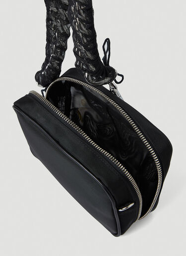 KARA Tulle Camera Shoulder Bag Black kar0247007