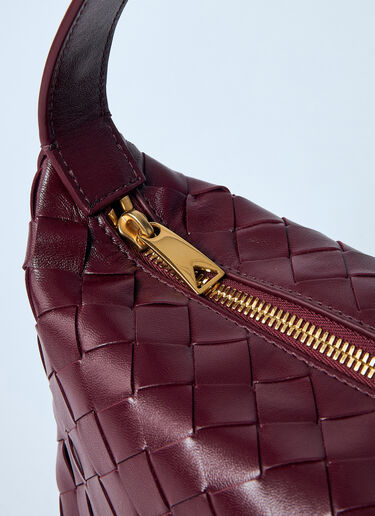 Bottega Veneta 미니 왈라스 숄더백 버건디 bov0259023