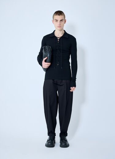 Dolce & Gabbana 棉质华达呢长裤  黑色 dol0160002