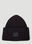 Acne Studios Ribbed-Knit Beanie Hat Blue acn0252007