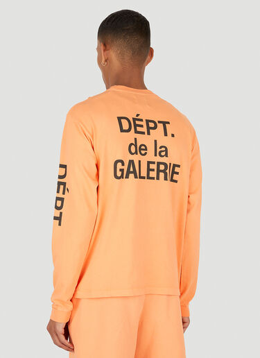 Gallery Dept. French Collector Long Sleeve T-Shirt Orange gdp0147005