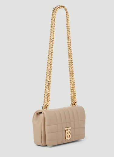 Burberry Lola Quilted Mini Shoulder Bag Beige bur0253051