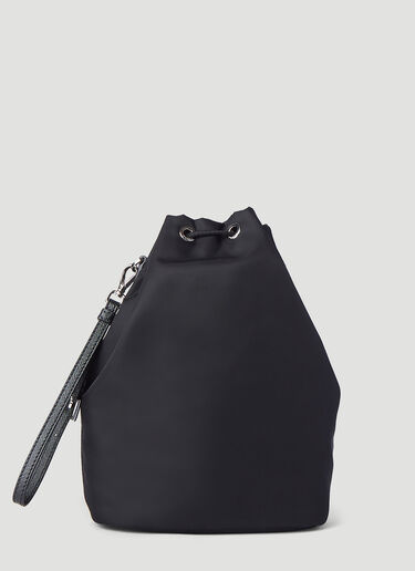 Prada Drawstring Bucket Bag Black pra0245066