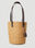Miu Miu Logo Tag Raffia Tote Bag Beige miu0246028