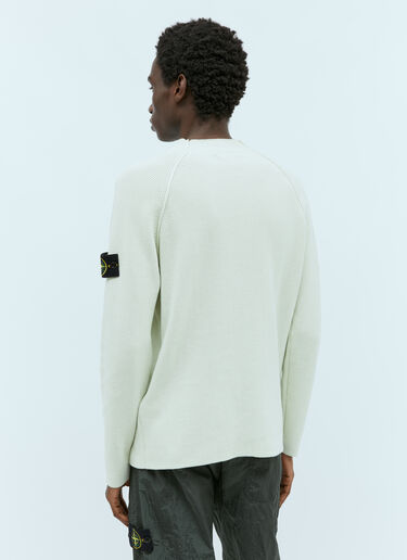 Stone Island Raglan Sleeve Knit Sweater Beige sto0156091