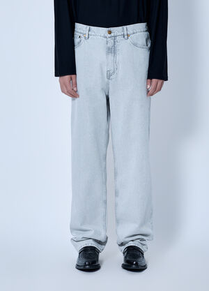 Jil Sander Straight-Leg Denim Jeans Light Blue jil0166005
