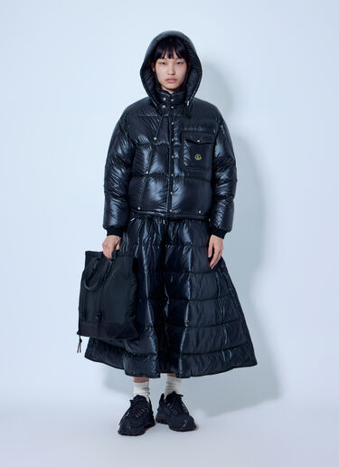 Moncler RE/ICONS カラコルムフード付きショートダウンジャケット ブラック mon0266055