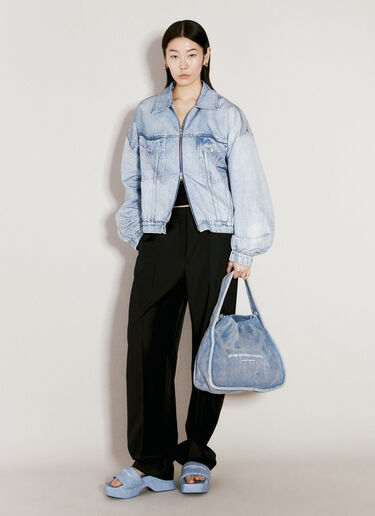 Alexander Wang Ryan Large Shoulder Bag Blue awg0256029