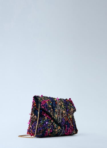 Dries Van Noten Sequin-Embellished Clutch Bag Multicolor dvn0263023