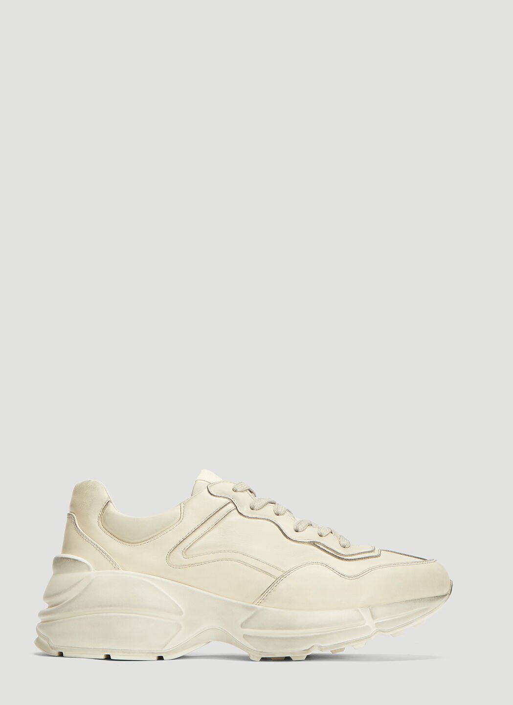 Gucci distressed leather sneaker on sale
