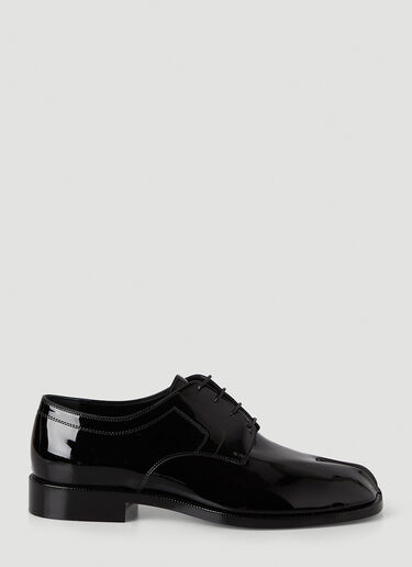 Maison Margiela Tabi Lace-Up Oxford Shoes Black mla0145022