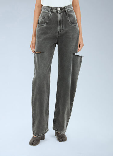 Maison Margiela Cut-Out Jeans Black mla0257001
