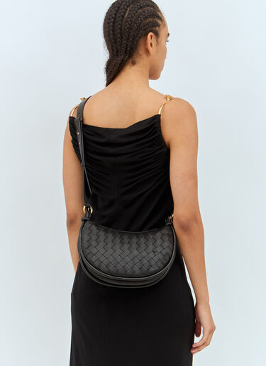 Bottega Veneta Gemelli 邮差包 黑色 bov0257065