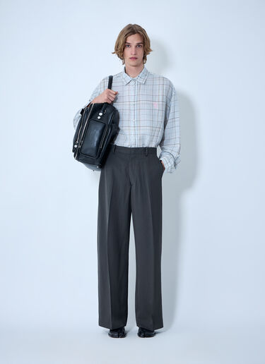 Acne Studios Wide-Leg Trousers Grey acn0164044