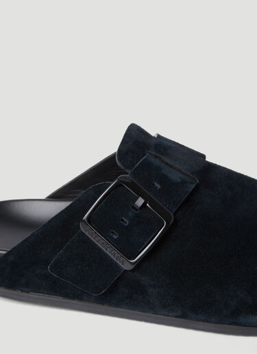 Suede Sunday Mules Balenciaga Suede Sunday Mules Black bal0255037