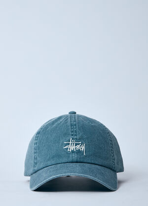 Stüssy Logo Motif Baseball Cap Blue sts0160024