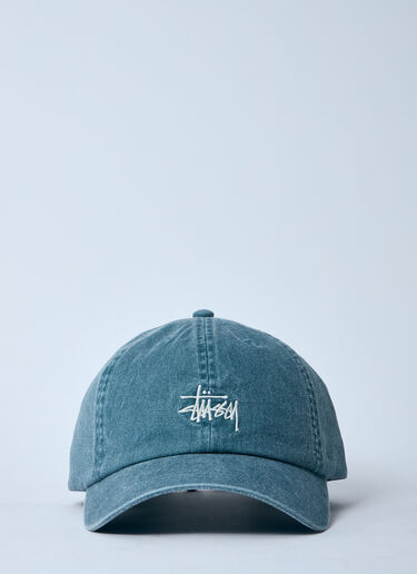 Stüssy Logo Motif Baseball Cap Blue sts0160024