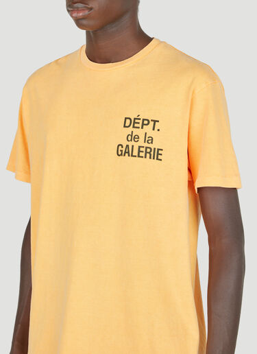 French Logo Print T-Shirt Gallery Dept. French Logo Print T-Shirt Orange gdp0152005