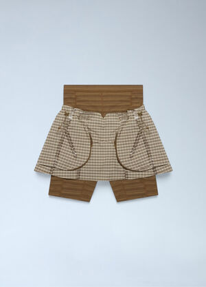 KNWLS NIKE Joan Skirt Brown nik0262007