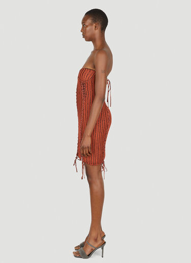 Expandable Bustier Dress Isa Boulder Expandable Bustier Dress Orange isa0250007