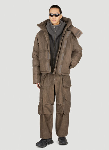 Entire Studios Gocar Cargo Pants Brown ent0150012