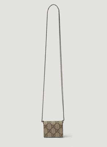 Gucci Dionysus Chain Wallet Beige/White