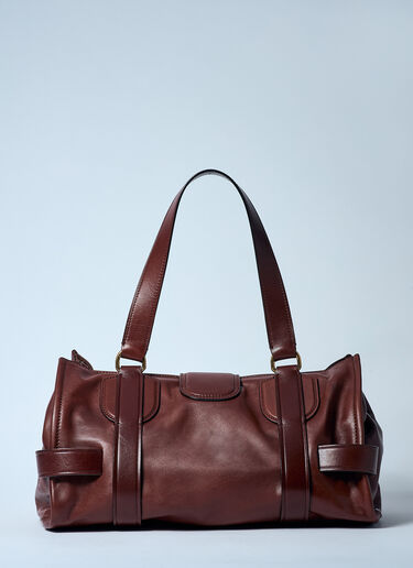 Chloé Kerala 25 Handbag Brown chl0259033
