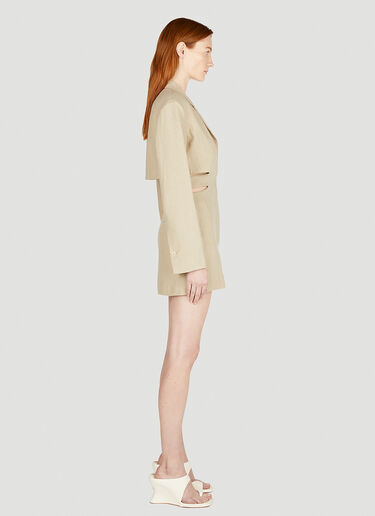 Jacquemus La Robe Bari 连衣裙 米色 jac0251011