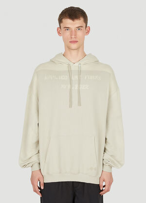 Applied Art Forms Spray Stencil Hooded Sweatshirt Grey aaf0150001