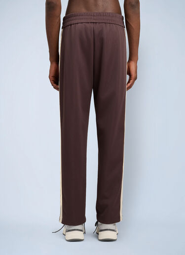 Palm Angels Classic Logo Vintage Track Pants Brown pma0164134