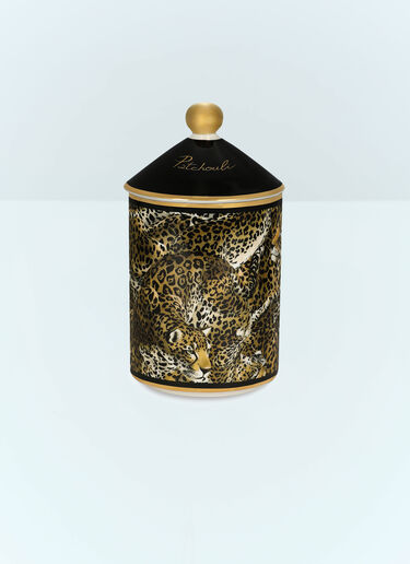 Dolce & Gabbana Casa Leopardo Scented Candle Black wps0691219