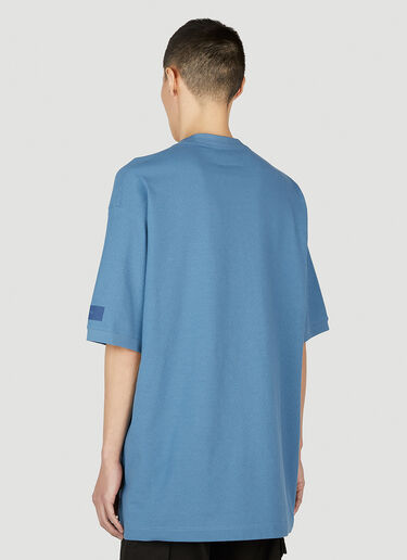 Y-3 ワークウェア Tシャツ ブルー yyy0152032