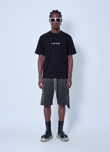 LN-CC® - Rick Owens DRKSHDW: Pusher Shorts - Grey Rick Owens DRKSHDW Pusher Shorts Grey drk0166011